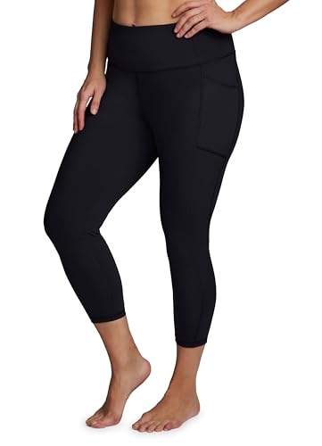 RBX Plus Size Ankle Length Leggings for Women, Solid Squat Proof 7